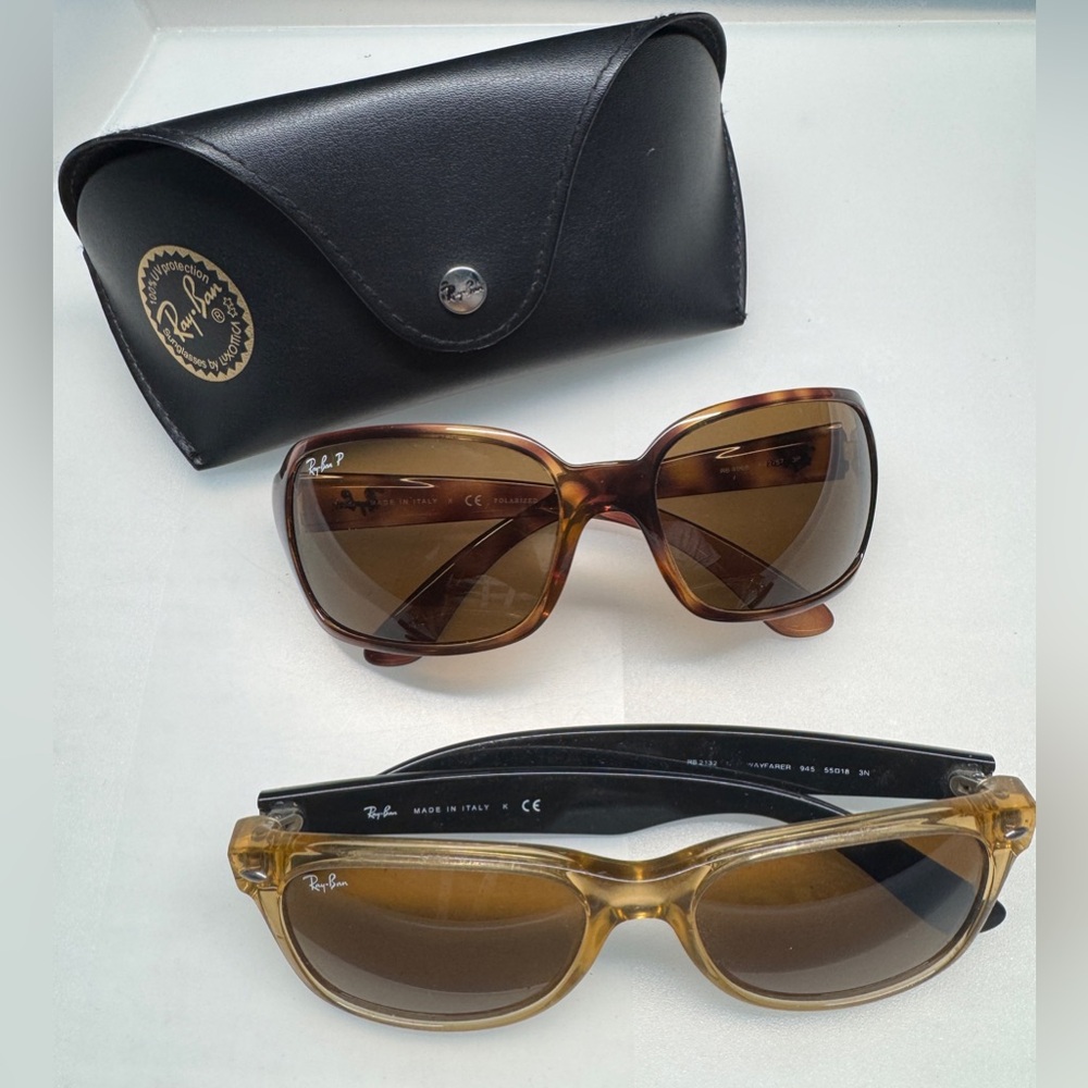 Ray-Ban shell sunglasses bundle